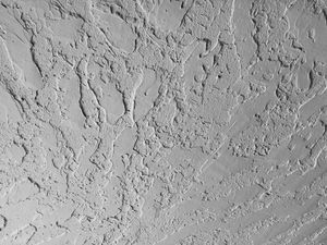 Picture of a hawk and trowel drywall texture applied with thick drywall compound