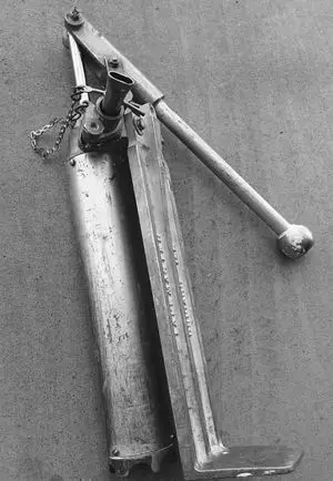 Photo of a drywall pump