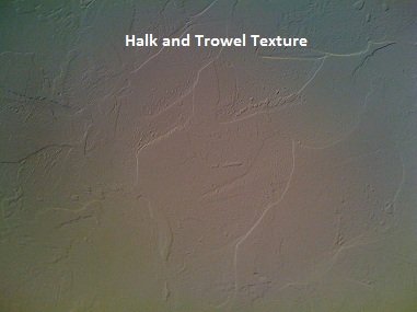 Picture of hawk and trowel texture