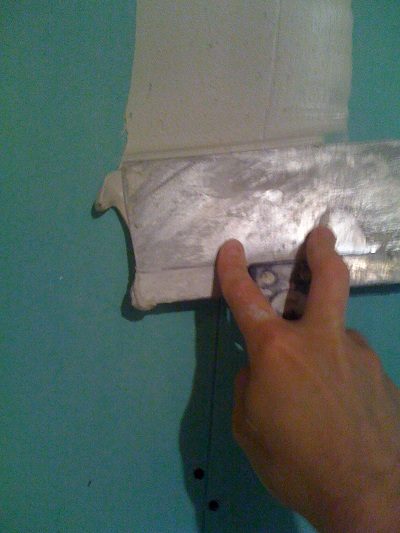 How to tape drywall seams