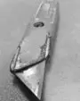 picture of a grey standard drywall utility knife with new razor blade
